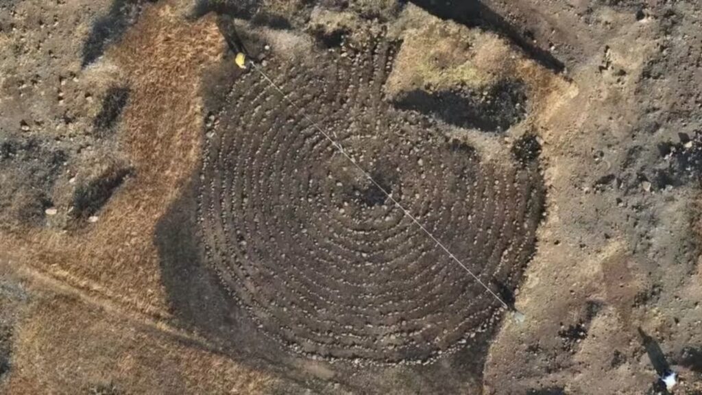 India’s largest circular stone labyrinth