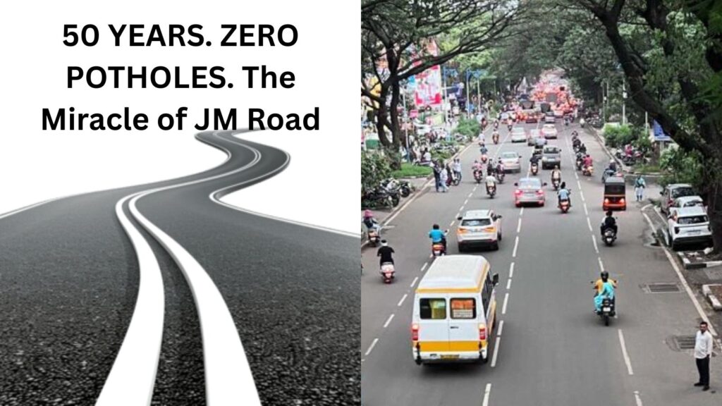 50 Years, Zero Potholes: The Incredible Story of Pune’s JM Road as it Hits Golden Jubilee