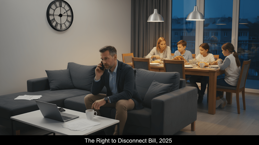 The Right to Disconnect Bill, 2025: Better Work-Life Balance or The Death Knell for Employee Flexibility?