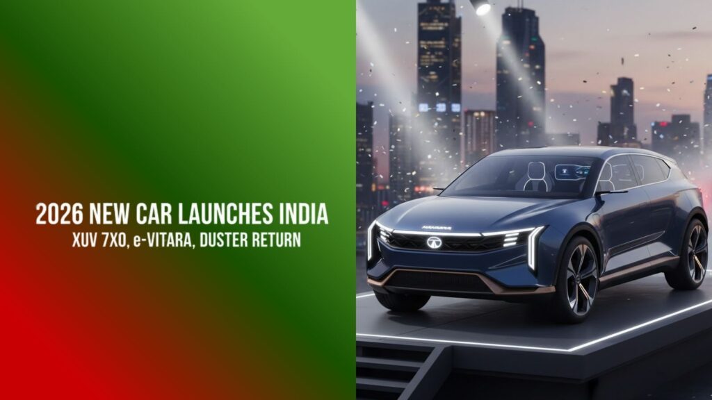 Upcoming car launches in India 2026