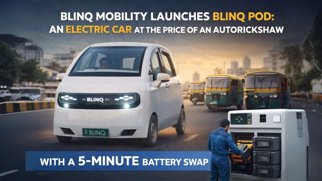 Blinq Pod launched in India